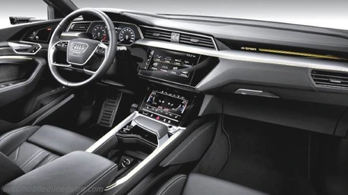 Audi e-tron interieur